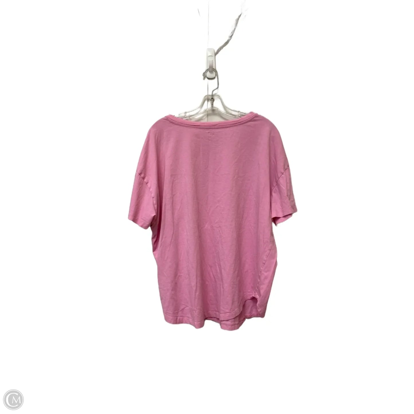 Top Short Sleeve Basic By Gap In Pink, Size: Xl