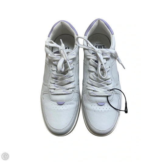 Shoes Sneakers By Madewell In Purple & White, Size: 8