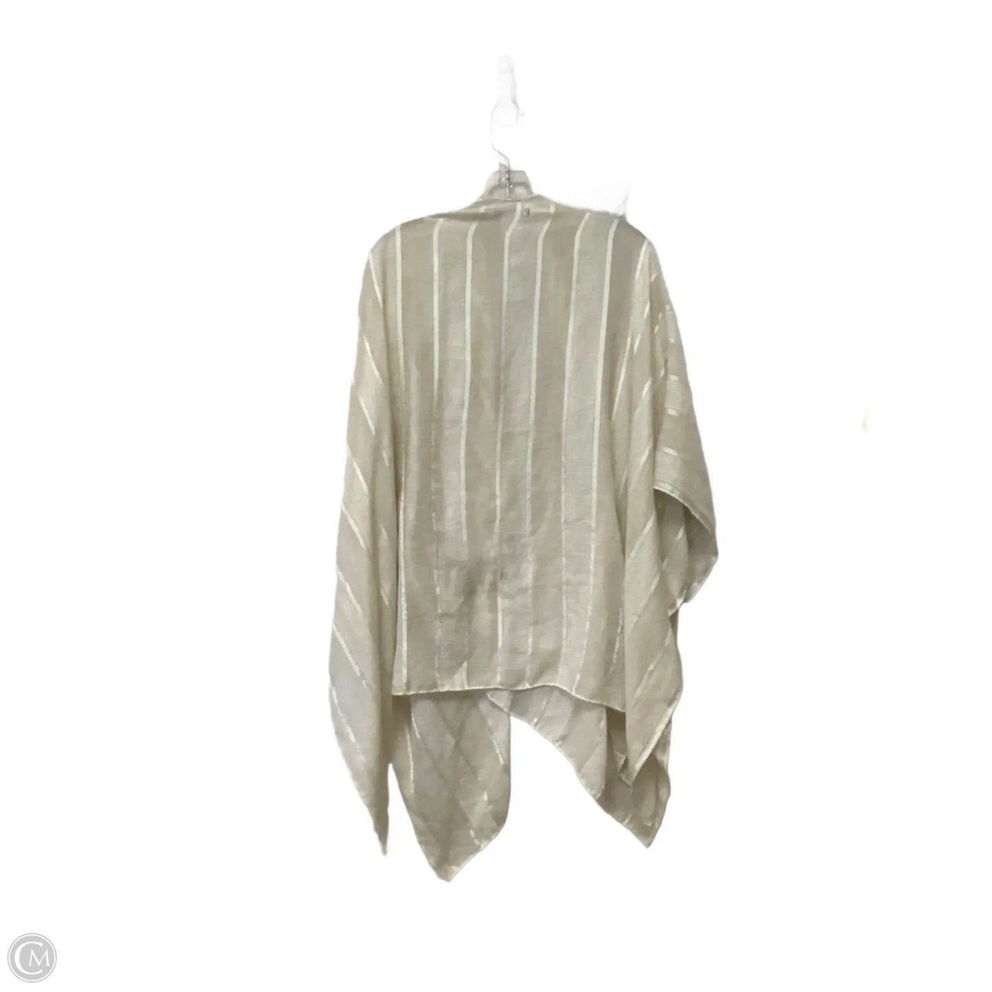 Shawl By Ellen Tracy In Tan, Size: Osfm