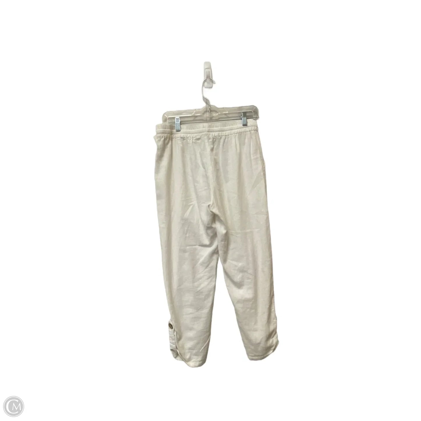 Pants Linen By Jules & Leopold In White, Size: M