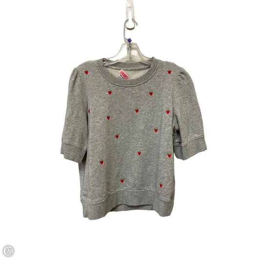 Top Short Sleeve Designer By Kate Spade In Grey, Size: L