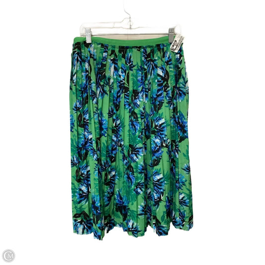 Skirt Midi By Banana Republic In Green, Size: 8