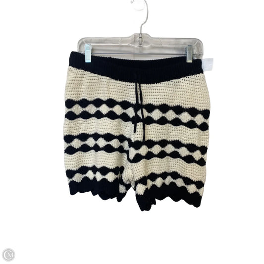Shorts By Aqua Blues In Black & White, Size: L