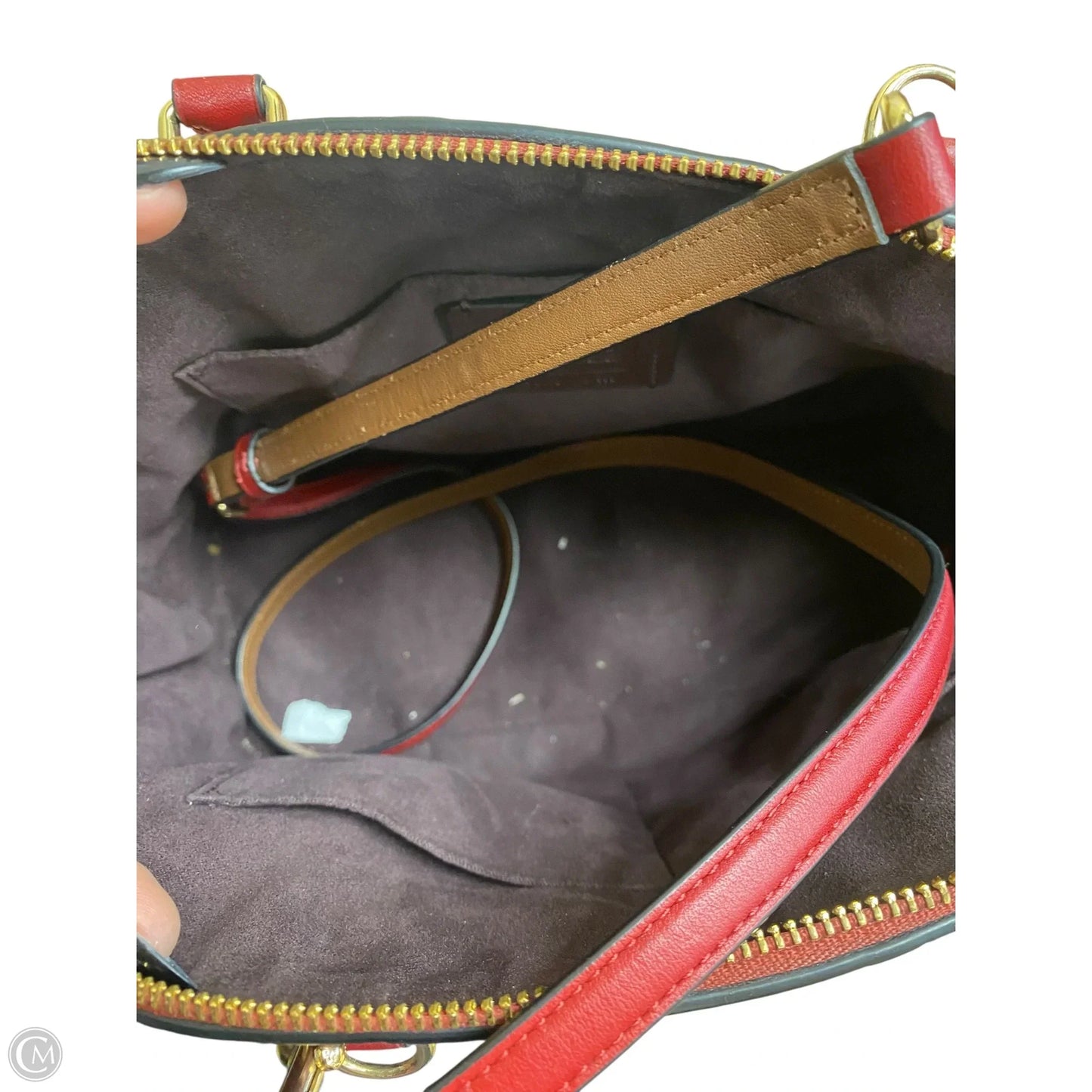 Handbag Designer By Coach, Size: Medium