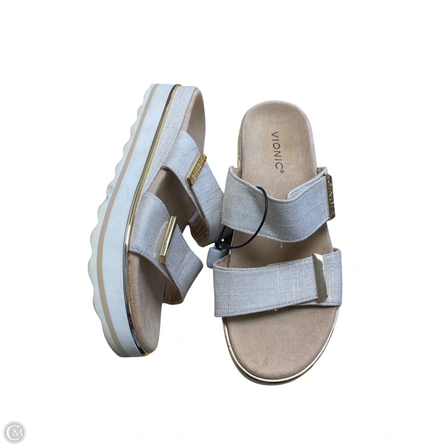 Shoes Flats By Vionic In Tie Dye Print, Size: 8.5