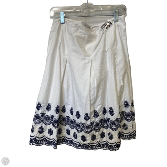 Skirt Maxi By Charter Club In White, Size: 4