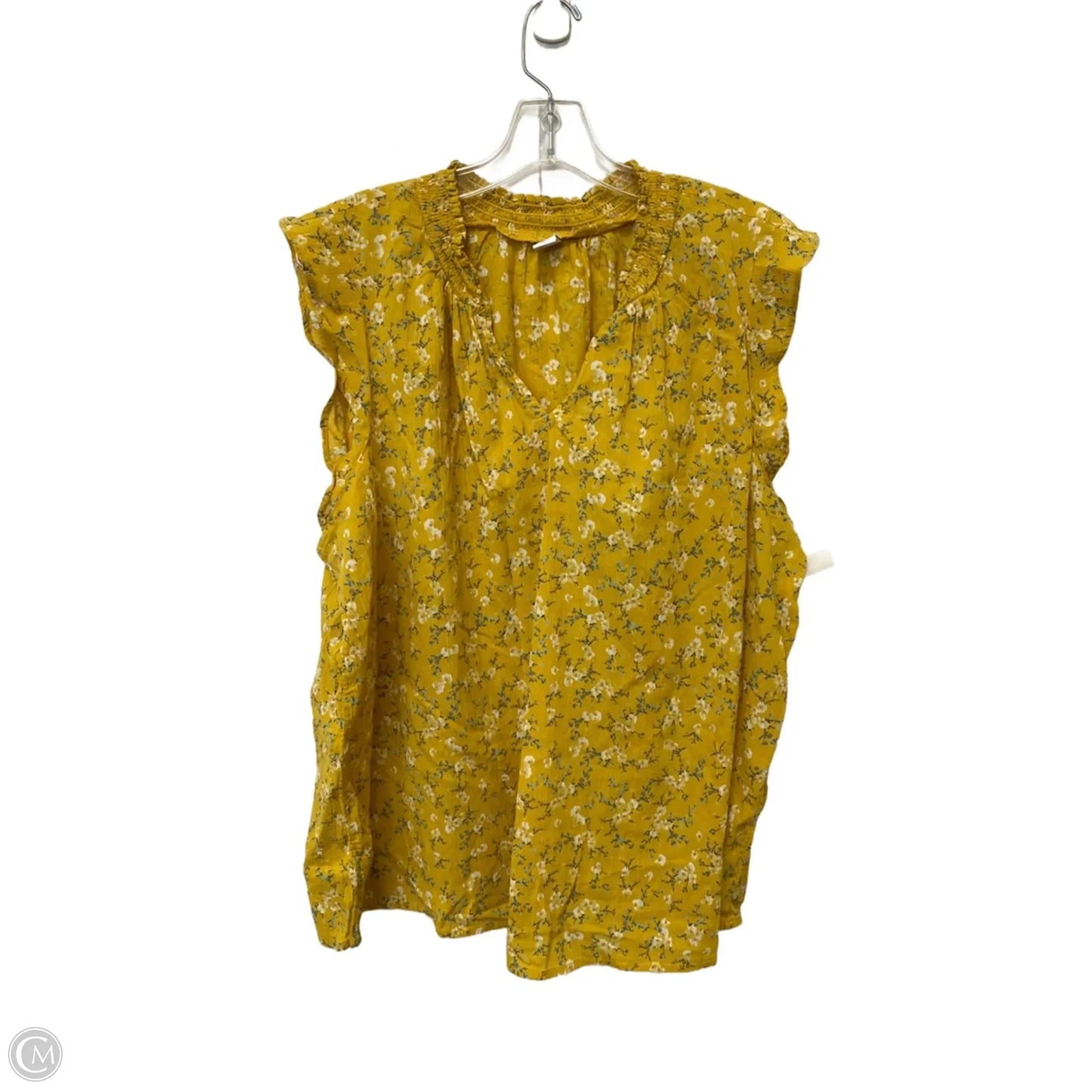 Top Sleeveless By Old Navy In White, Size: Xxl