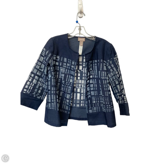 Jacket Other By Chicos In Blue, Size: 0
