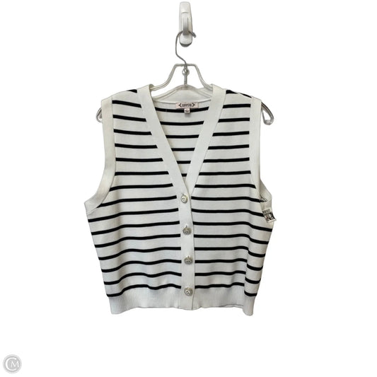 Top Sleeveless By Nanette By Nanette Lepore In Striped Pattern, Size: L