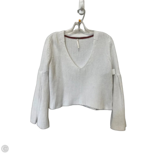 Sweater By Free People In White, Size: Xs