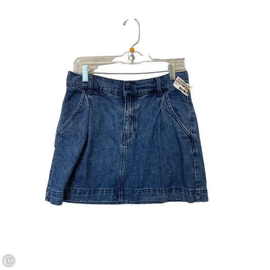 Skirt Mini & Short By We The Free In Blue Denim, Size: 2