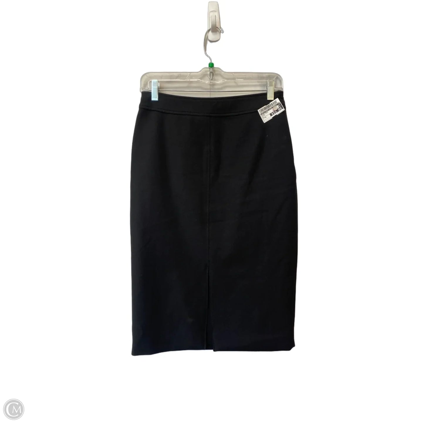 Skirt Midi By White House Black Market In Black, Size: 0