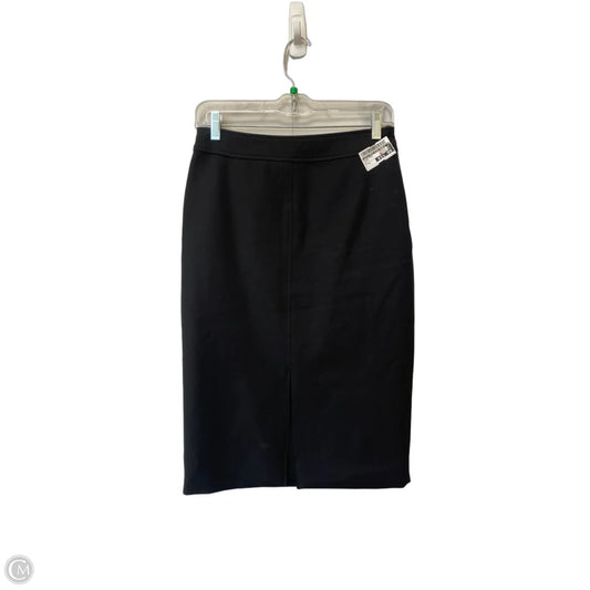 Skirt Midi By White House Black Market In Black, Size: 0