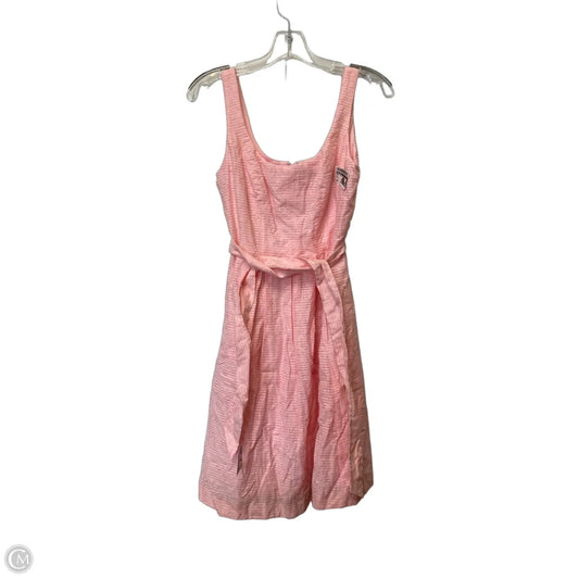Dress Casual Midi By Nine West In Pink, Size: 4