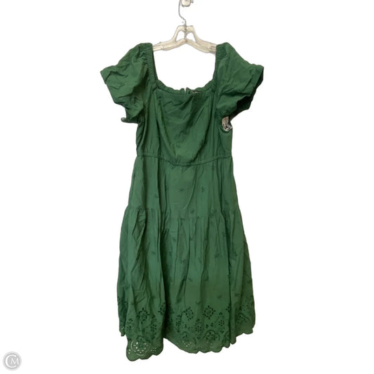Dress Casual Maxi By Lane Bryant In Green, Size: 14
