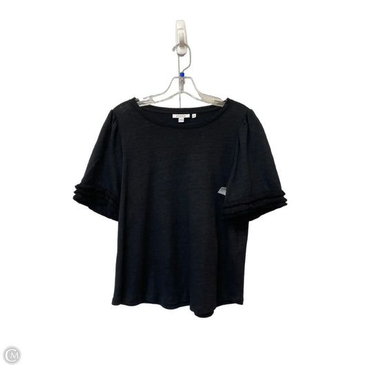 Top Short Sleeve By Chicos In Black, Size: M