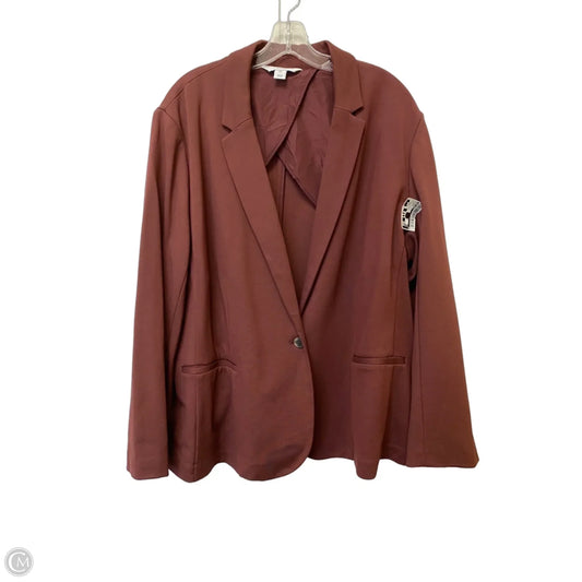 Blazer By Old Navy In Maroon, Size: Xxl