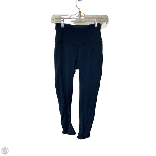 Athletic Leggings By Lululemon In Blue, Size: 2