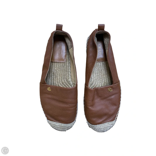 Shoes Flats By Lauren By Ralph Lauren In Brown, Size: 8