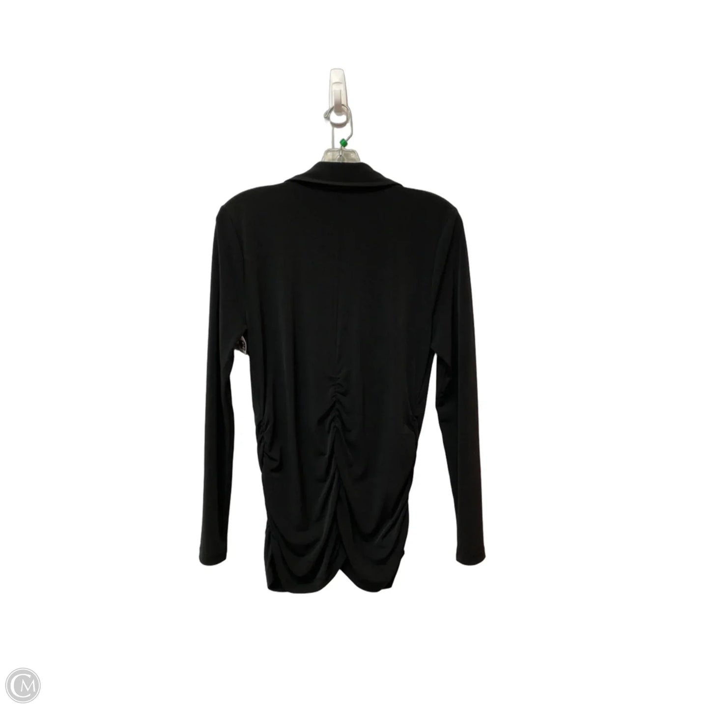 Top Long Sleeve By White House Black Market In Black, Size: M
