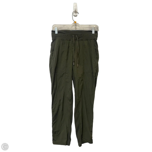 Athletic Pants By Lululemon In Green, Size: 4