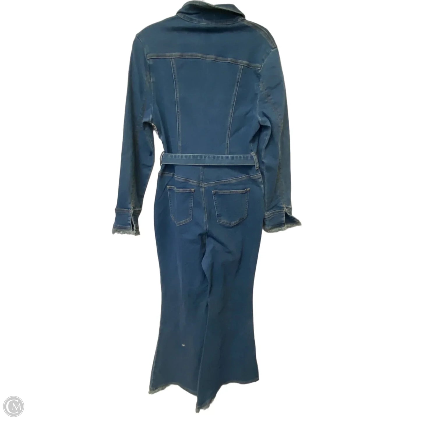 Jumpsuit By Cmb In Blue Denim, Size: S