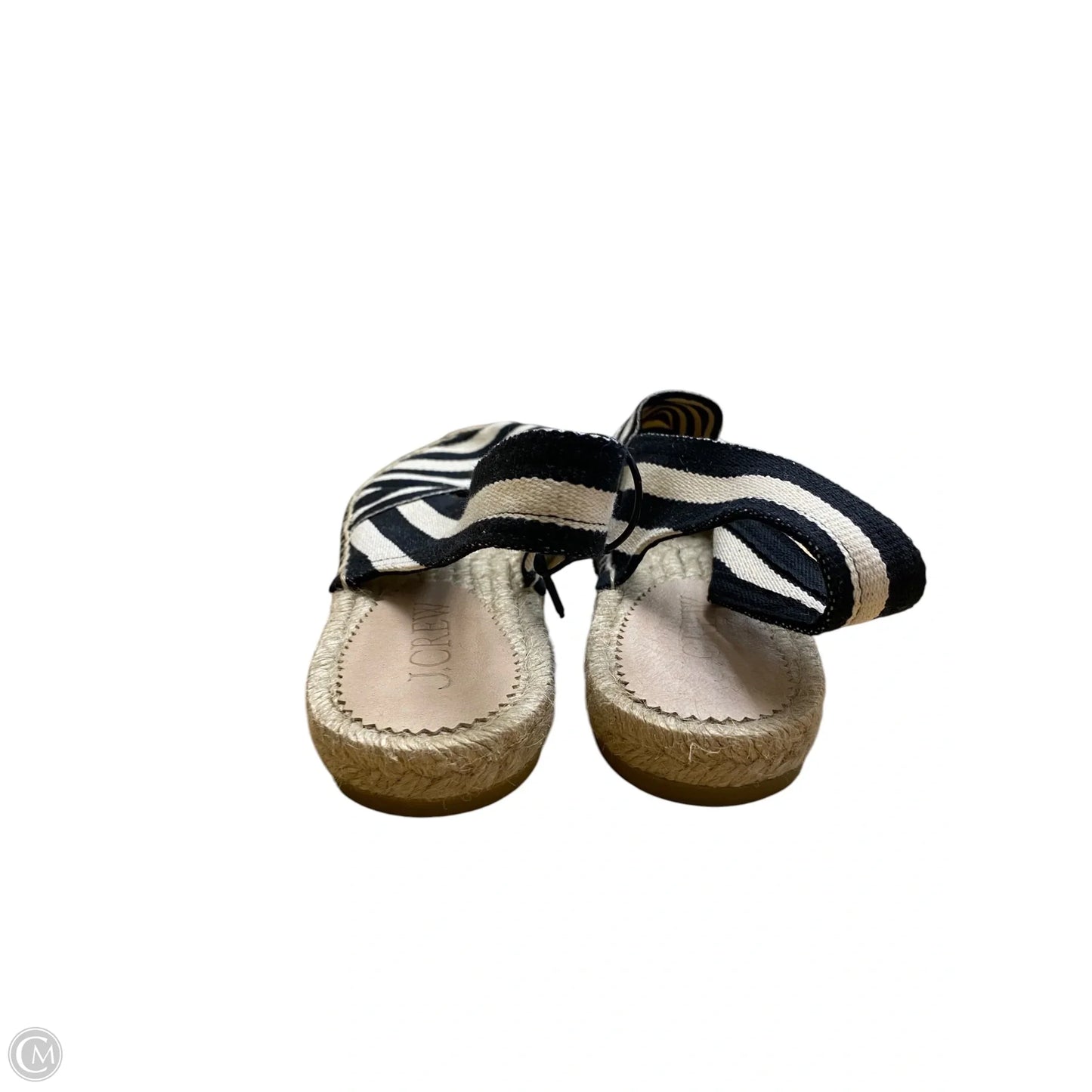 Shoes Flats By J. Crew In Striped Pattern, Size: 7.5