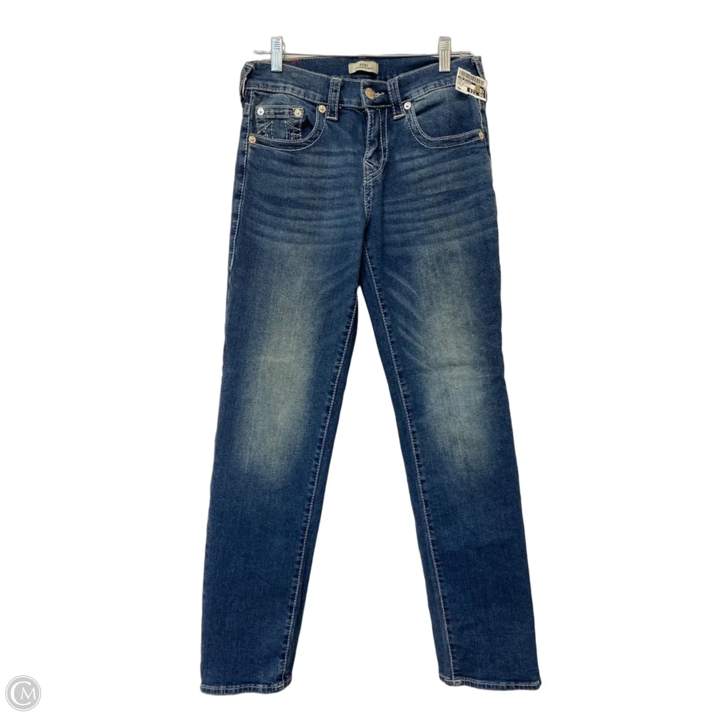 Jeans Straight By True Religion In Blue Denim, Size: 2