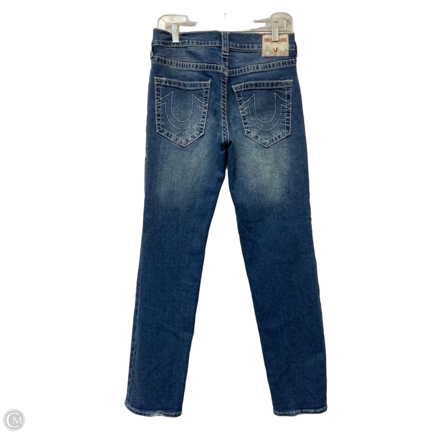 Jeans Straight By True Religion In Blue Denim, Size: 2