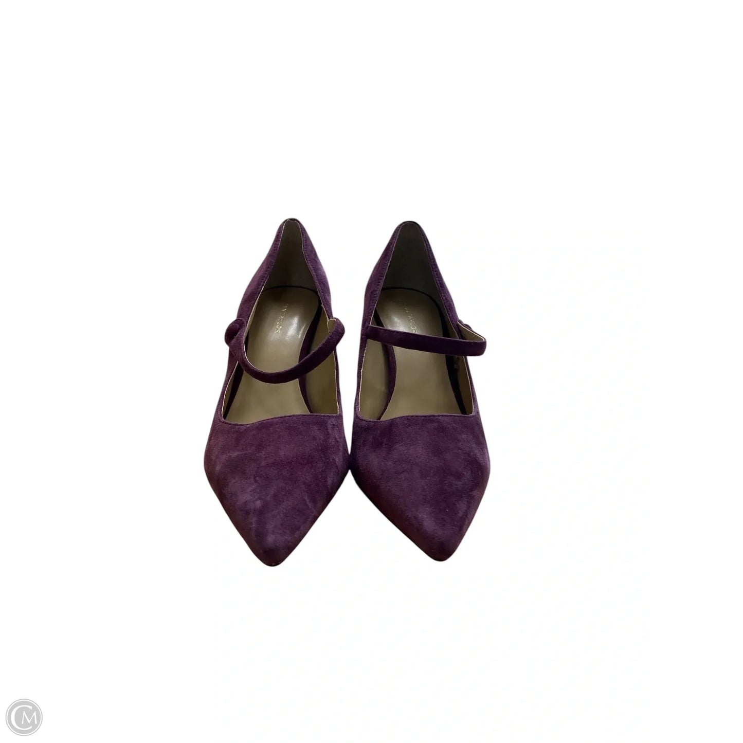 Shoes Heels Stiletto By Ann Taylor In Purple, Size: 7.5
