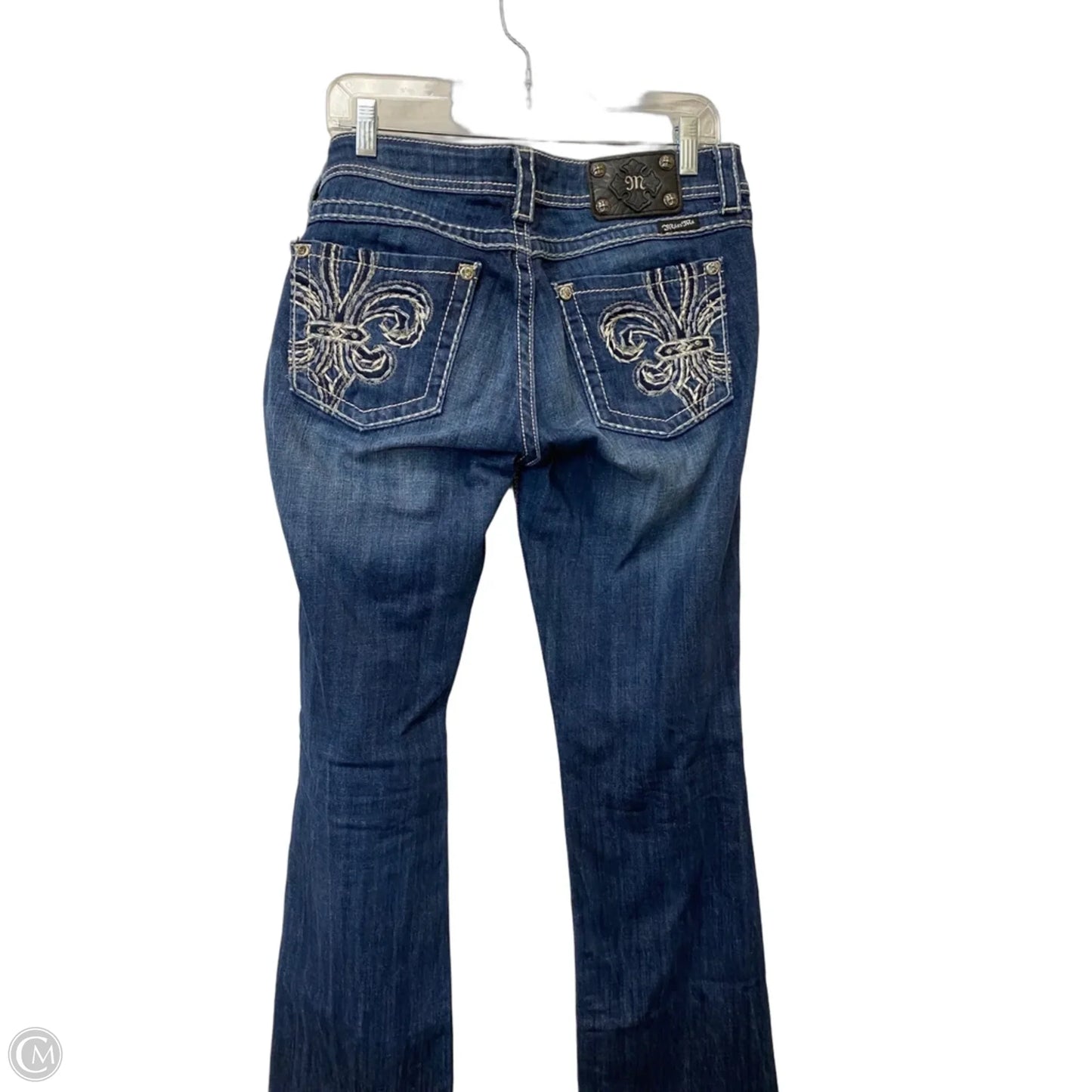 Jeans Boot Cut By Miss Me In Blue Denim, Size: 12