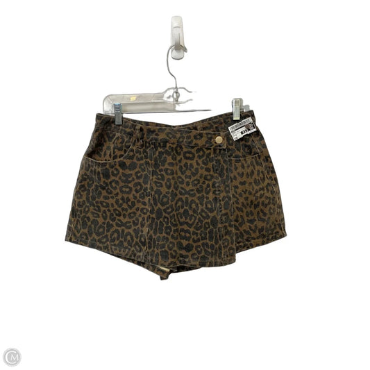 Skort By Tcec In Animal Print, Size: M