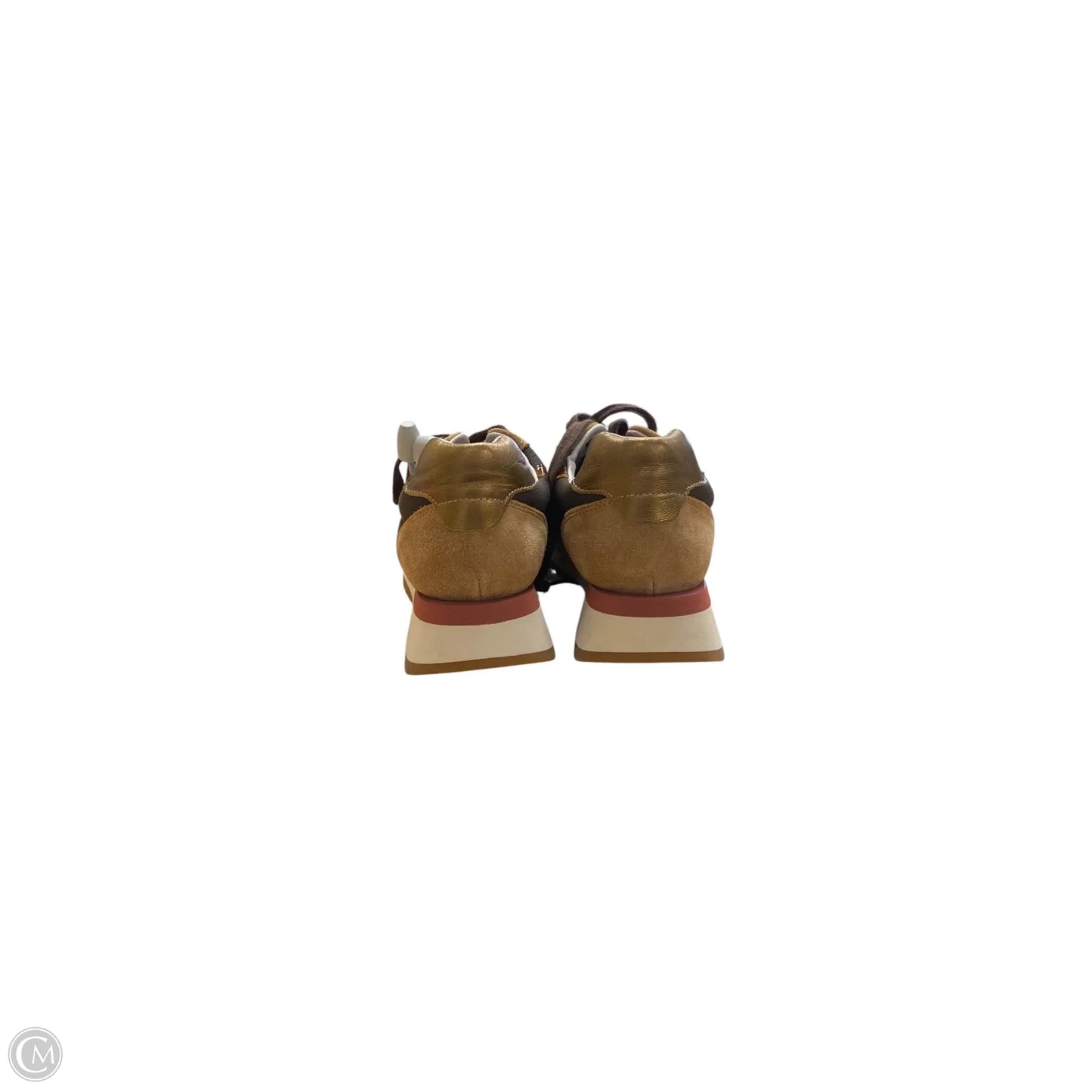 Shoes Sneakers By Soffe In Brown, Size: 8