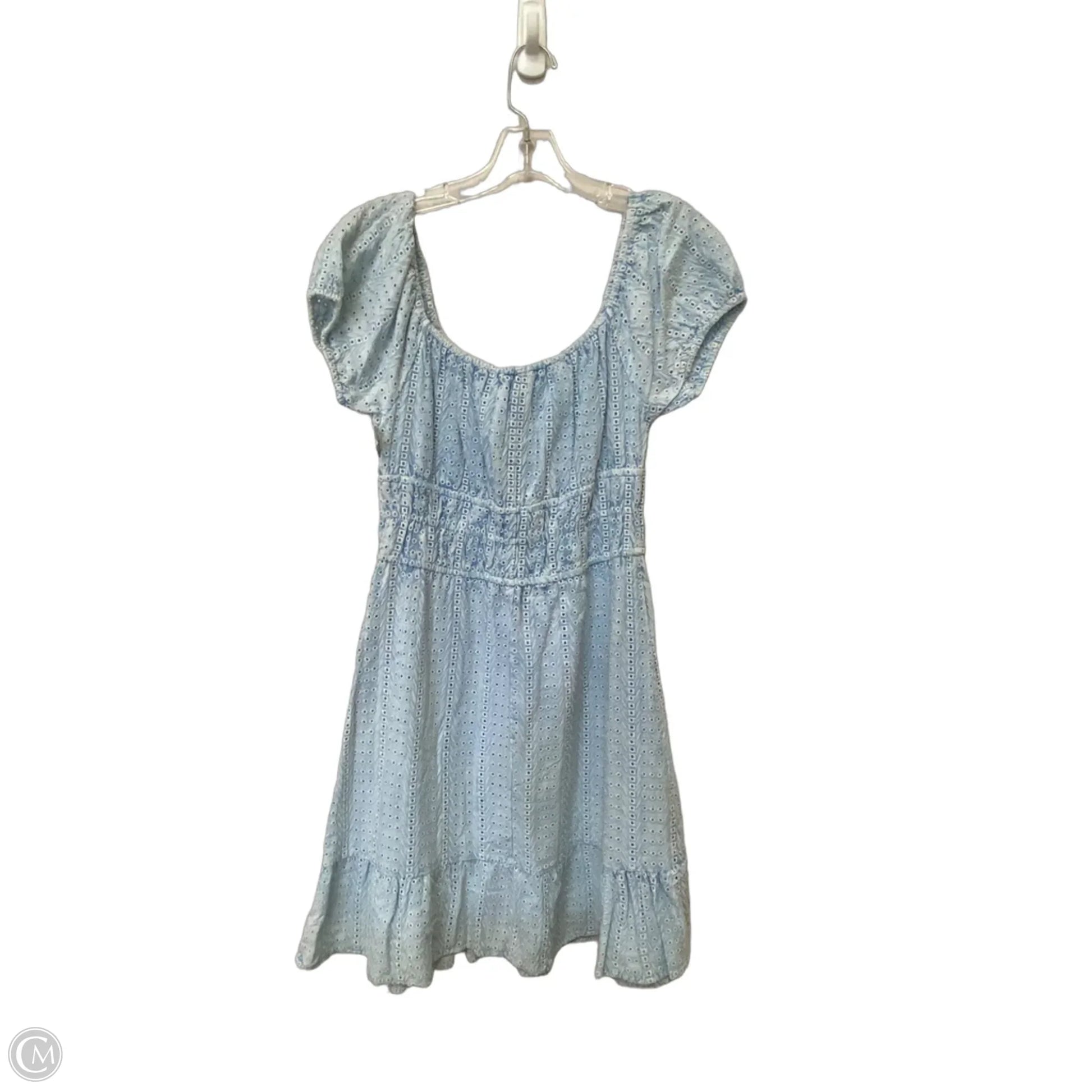 Dress Casual Midi By Sim & Sam In Blue Denim, Size: S