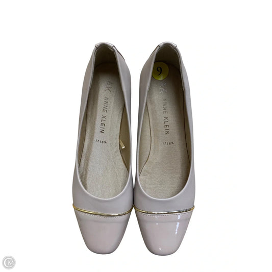 Shoes Heels Wedge By Anne Klein In Tan, Size: 9