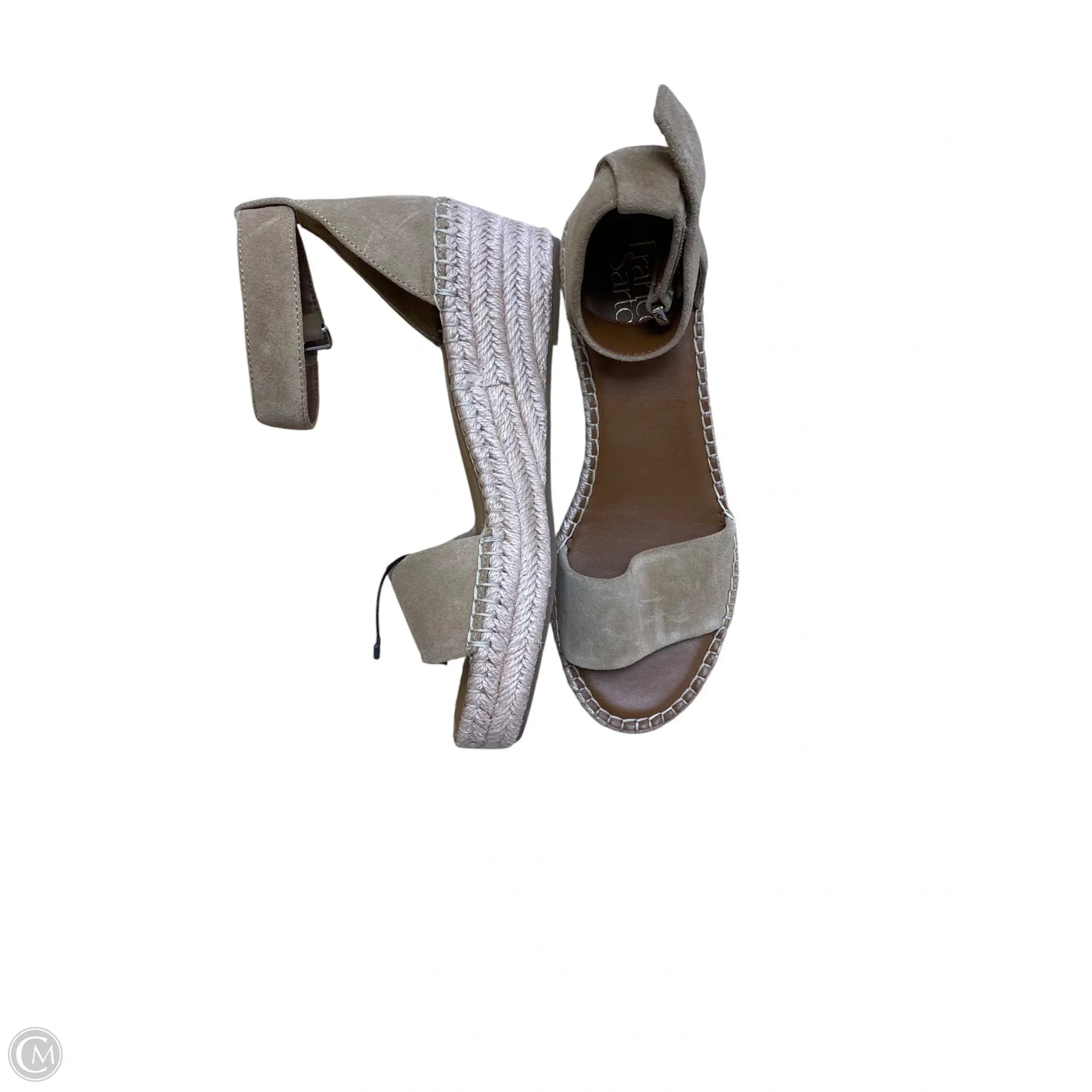 Sandals Flats By Franco Sarto In Taupe, Size: 8