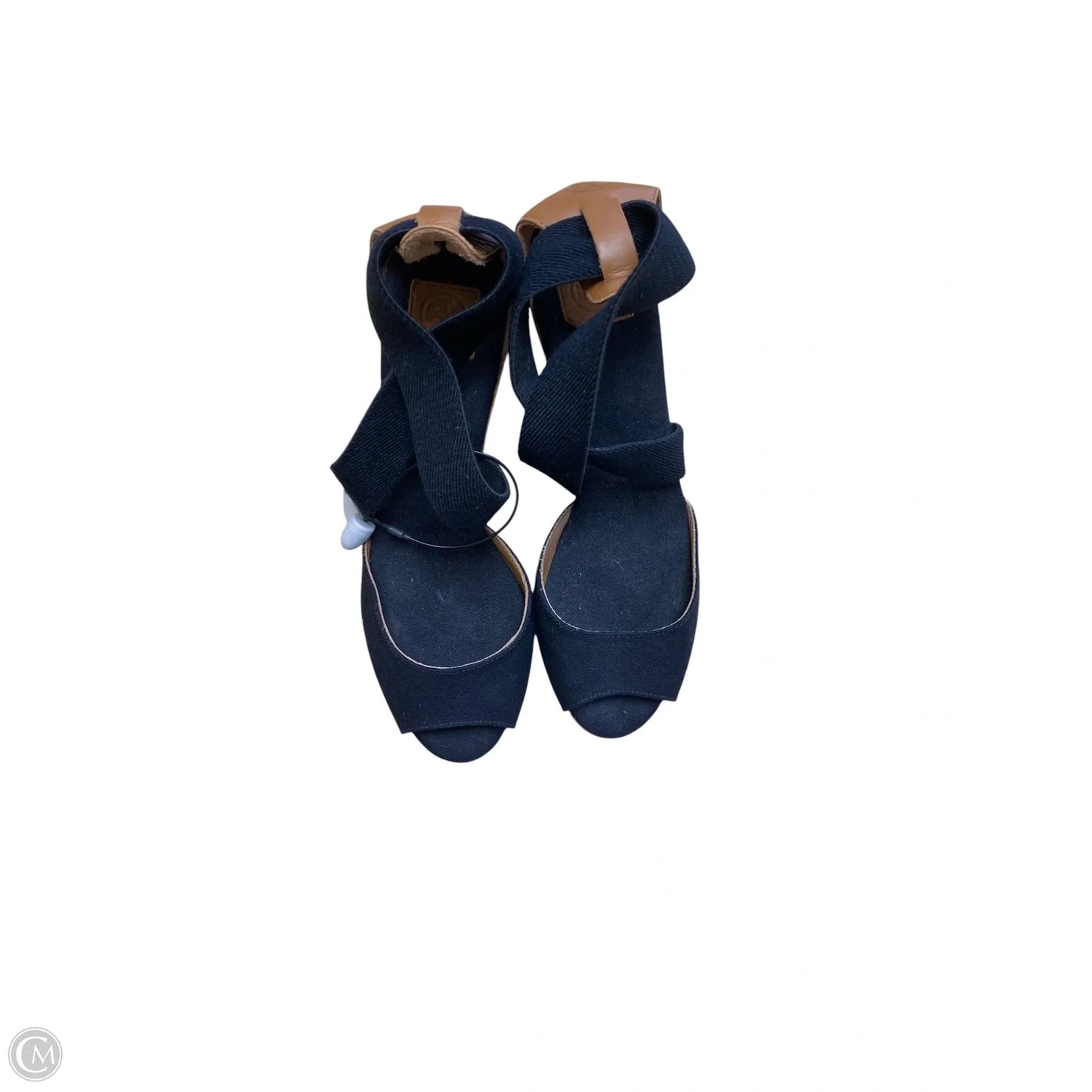 Sandals Designer By Tory Burch In Black, Size: 8