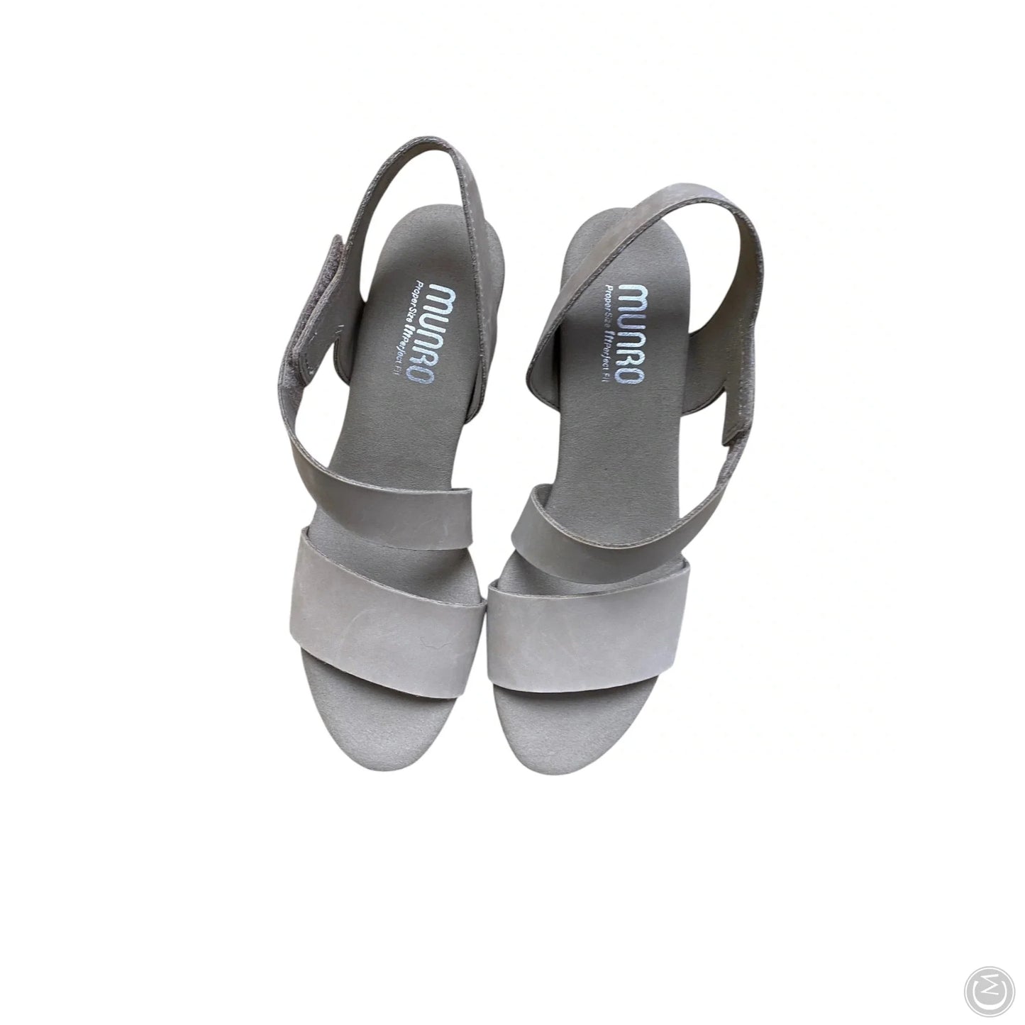 Sandals Heels Block By Munro In Tan, Size: 7