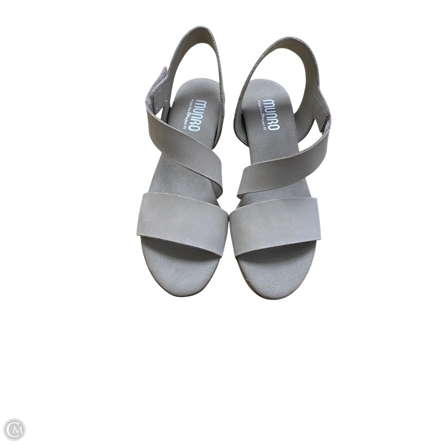 Sandals Heels Block By Munro In Tan, Size: 7