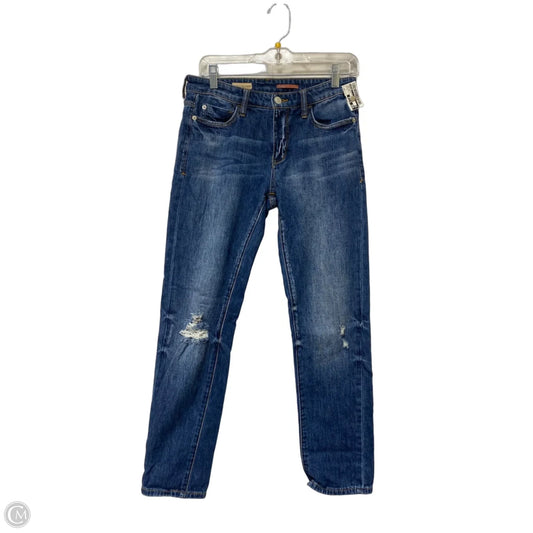 Jeans Straight By Pilcro In Blue Denim, Size: 2