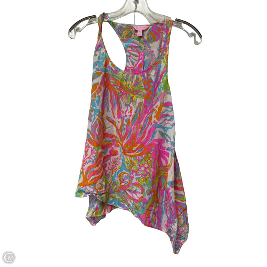 Top Sleeveless Designer By Lilly Pulitzer In Multi-colored, Size: Xs