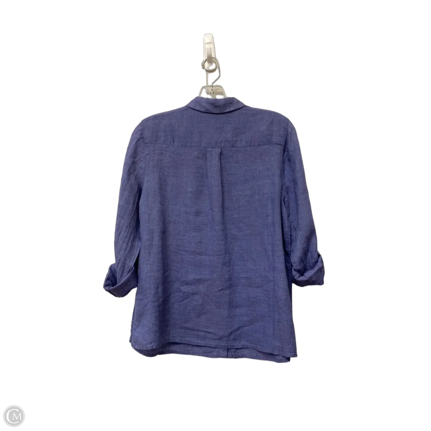 Top Long Sleeve By J. Jill In Blue, Size: Sp