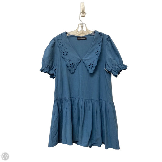 Dress Casual Short By Pomander Place In Blue, Size: Xs