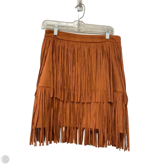 Skirt Mini & Short By Idyllwind In Orange, Size: M