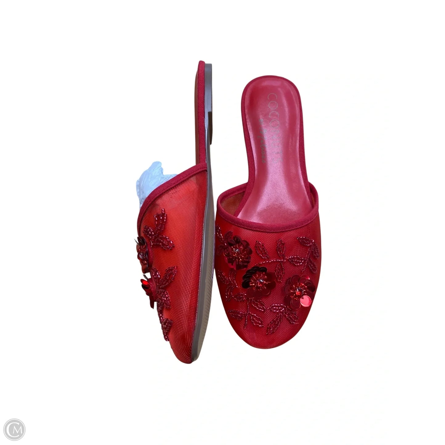 Shoes Flats By Coconuts In Red, Size: 7