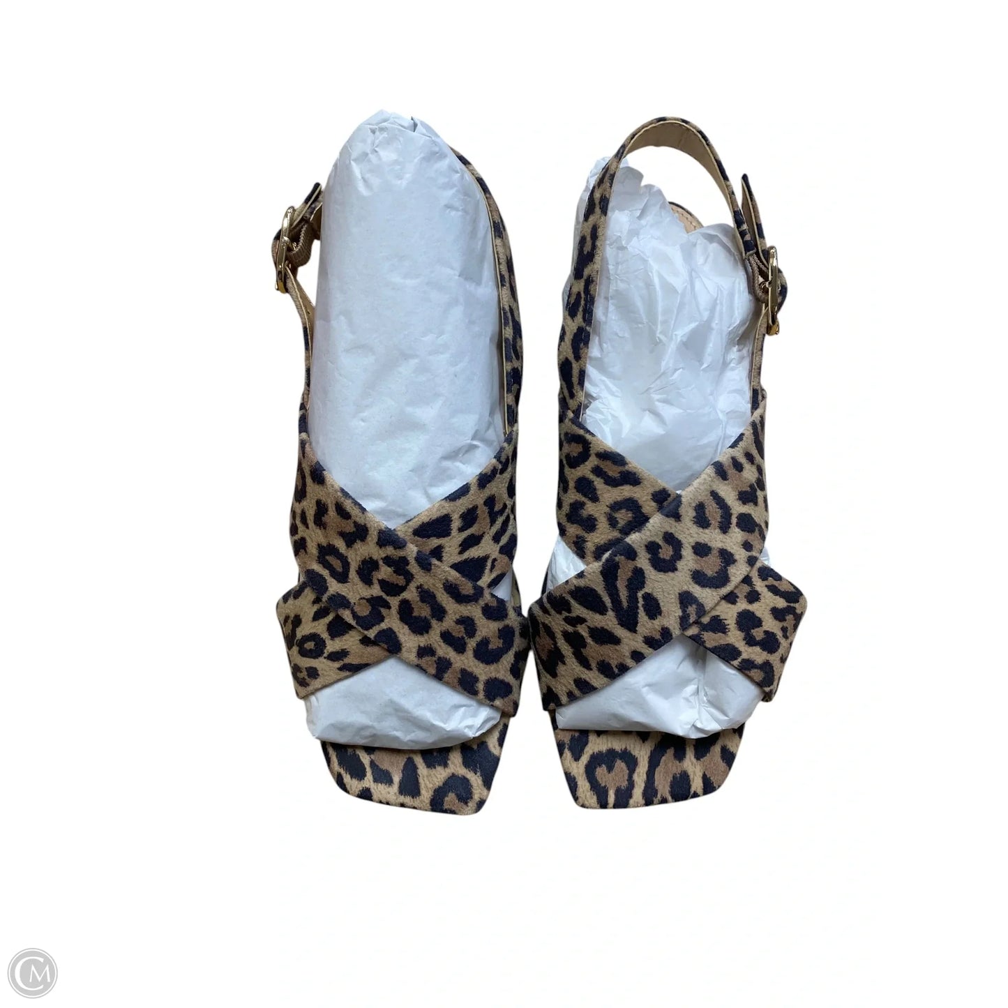 Shoes Heels Block By Maeve In Animal Print, Size: 6