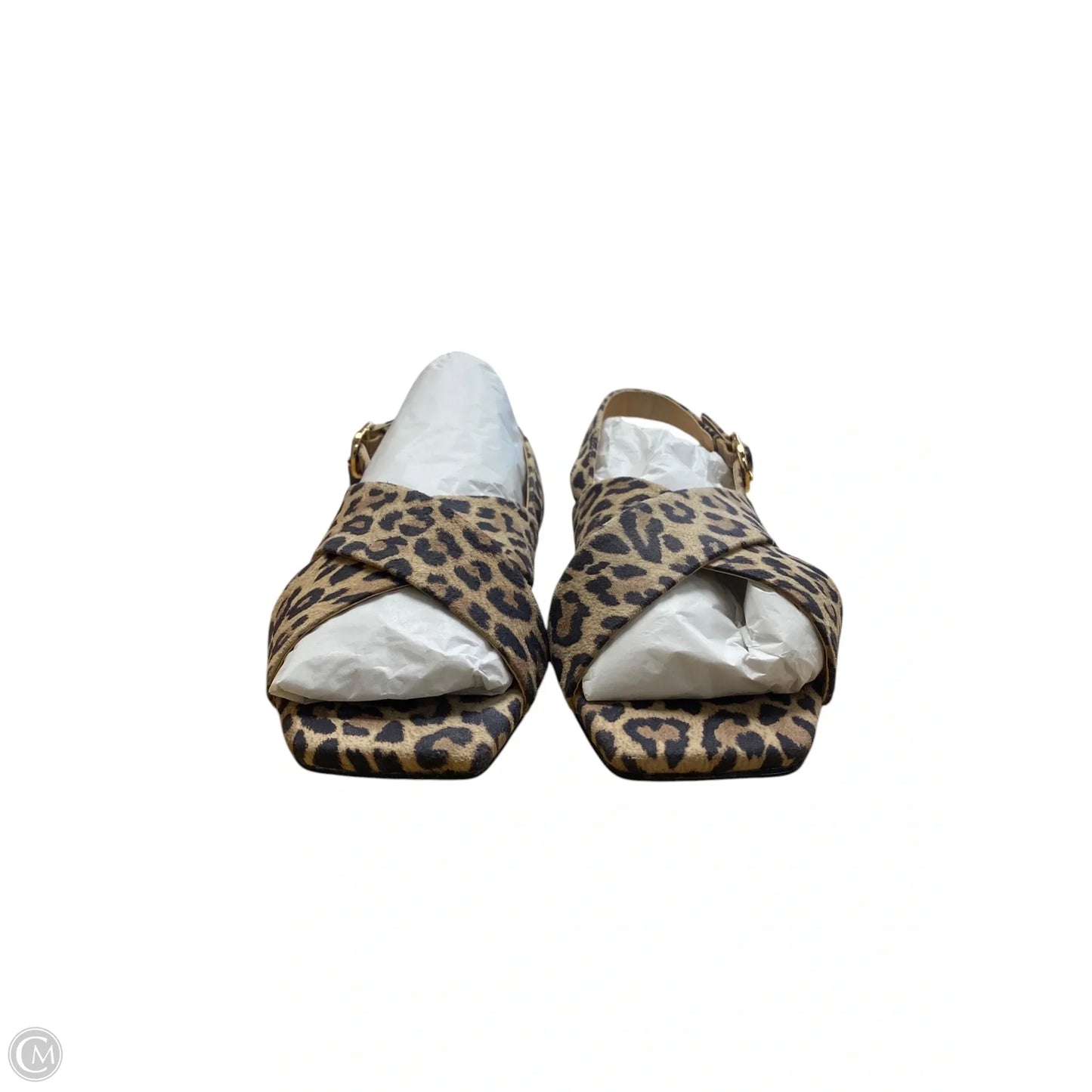 Shoes Heels Block By Maeve In Animal Print, Size: 6