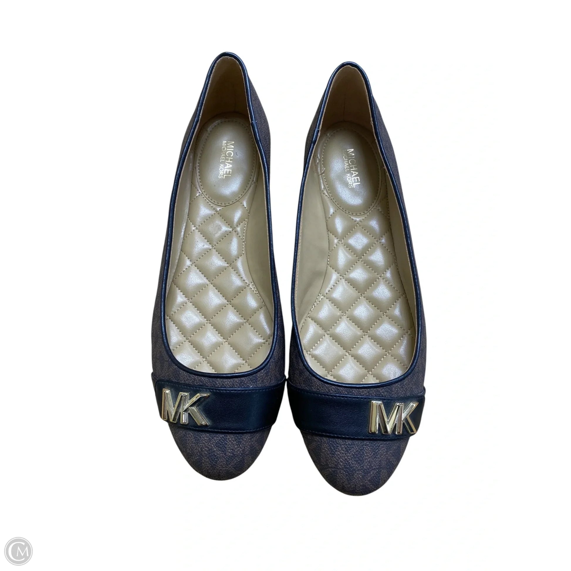 Shoes Flats By Michael By Michael Kors In Brown, Size: 10
