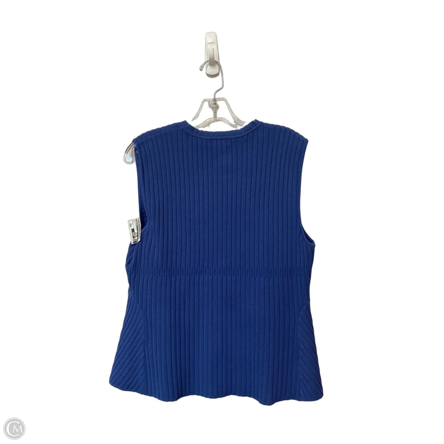 Top Sleeveless By Halogen In Blue, Size: Xl