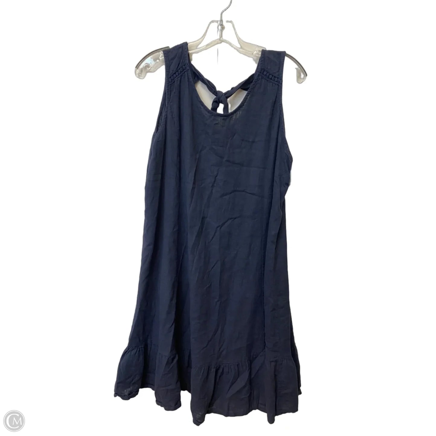 Dress Casual Midi By Clothes Mentor In Blue, Size: Xl